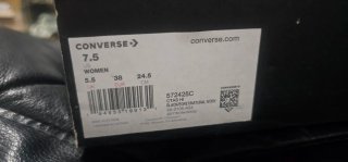 Converse Clásica Limitada Negra