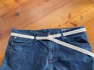 Jeans Sisley Slim Fit 5 Tasche Blu