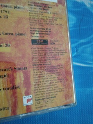 Chick Corea Bobby McFerrin CD