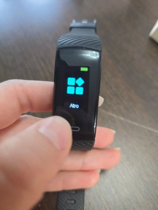 Braccialetto Fitness Nero - NUOVO con scatola