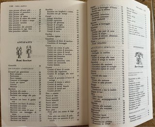 Libro cocina italiana Ada Boni recetas clásicas