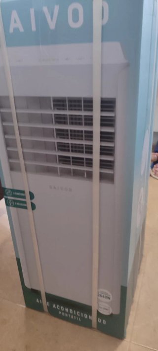Aire Acondicionado Portátil Blanco