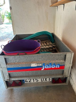 Remolque Jalón más carretilla