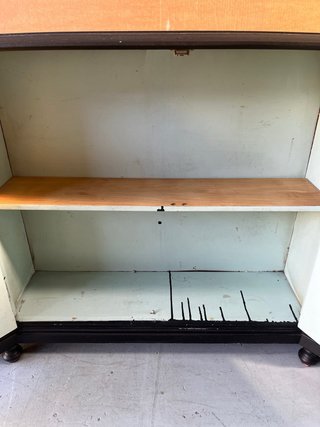 Aparador Vintage Madera y Bambú