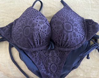 Bikini Calzedonia Push Up Talla 90 Azul