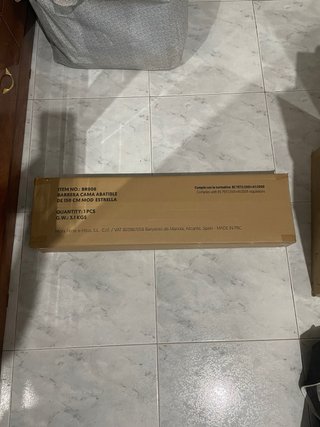 Barrera seguridad cama Interbaby 1,50m