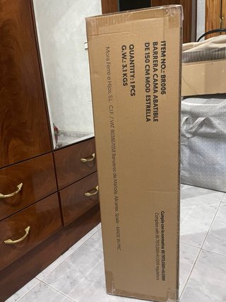 Barrera seguridad cama Interbaby 1,50m