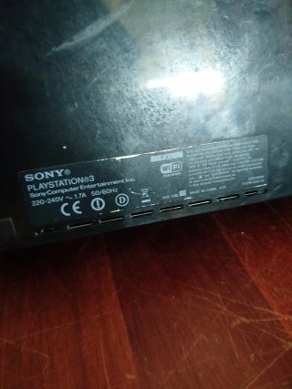 PlayStation 3 FAT CECHG04 color negro