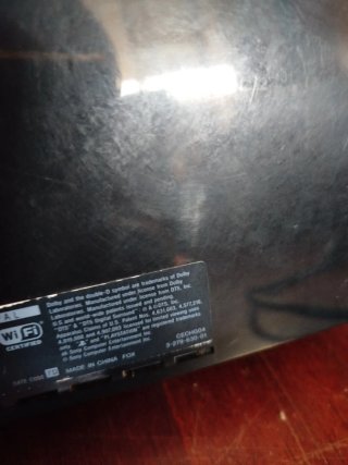 PlayStation 3 FAT CECHG04 color negro