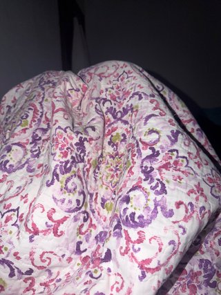 Colcha bouti estampada