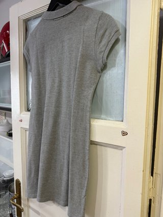 Vestido Polo Ralph Lauren Gris Talla M es ma una S