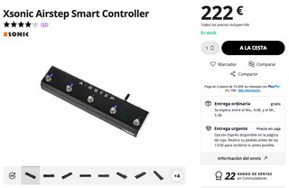 XSonic AIRSTEP SMART CONTROLLER Nuovo