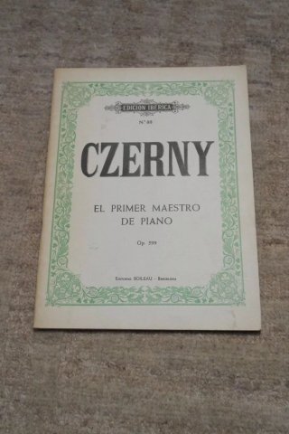 Lote 5 Libros Piano Principiante Czerny Bertini