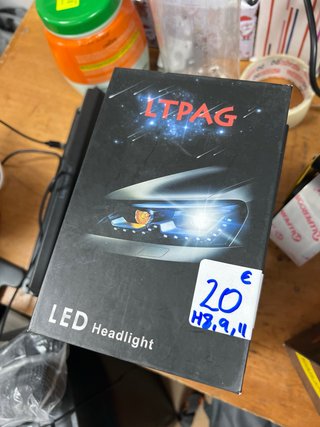 LTPAG Bombilla H11 LED Coche 72W