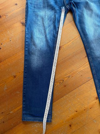 Jeans 5 tasche cotone slavato