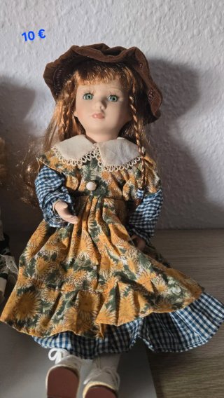 Muñeca de Porcelana Vintage
