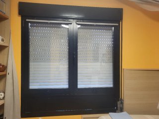 Ventanas aluminio negras