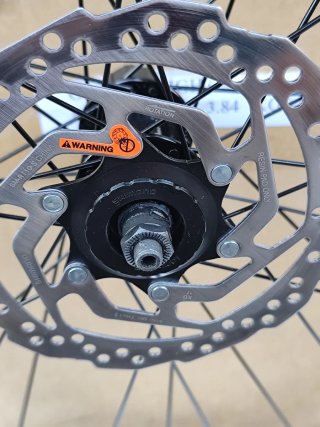 Rueda 29 con disco Shimano