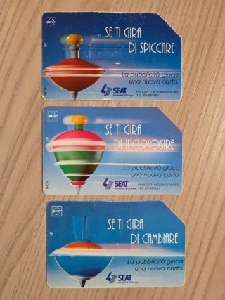 Lotto 10 Schede Telefoniche Vintage Anni '90