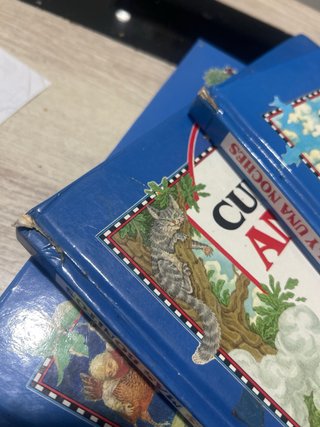 4 libros de colección antiguos
