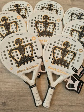 Pala de pádel Black Crown Piton