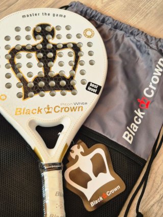 Pala de pádel Black Crown Piton
