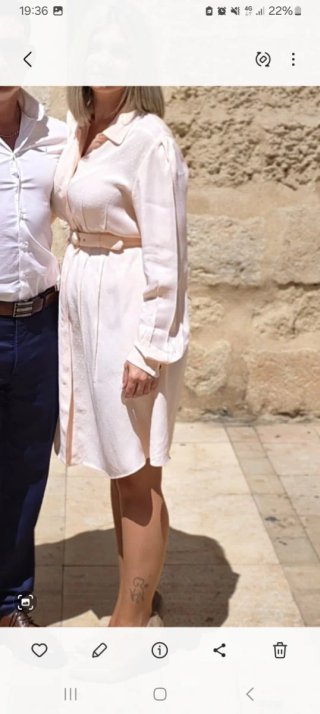 Vestido Guess rosa para evento