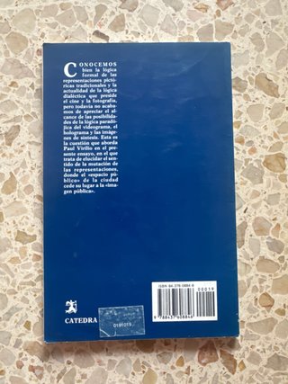 Lote 4 Libros Cine Arte Y Ensayo Virilio Gubern