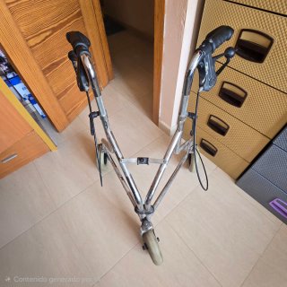 Andador Ortopédico NOVA 3 Ruedas Aluminio