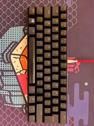 Teclado Mecánico Custom MARS MKMINI 60% ISO ES