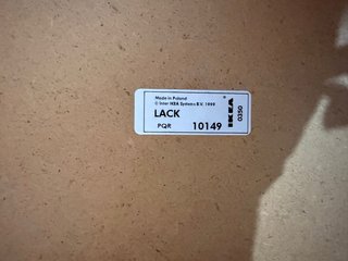 Mesa Lack Ikea verde
