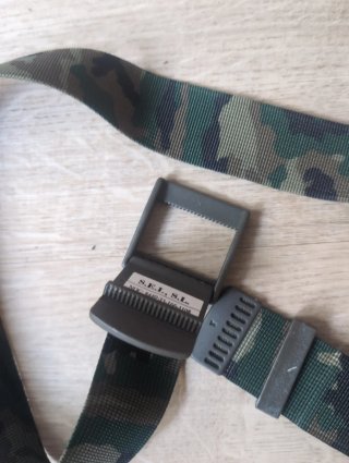 Cinturón militar camuflaje