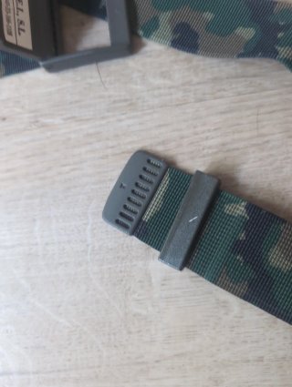 Cinturón militar camuflaje