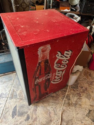 Nevera Coca-Cola Roja