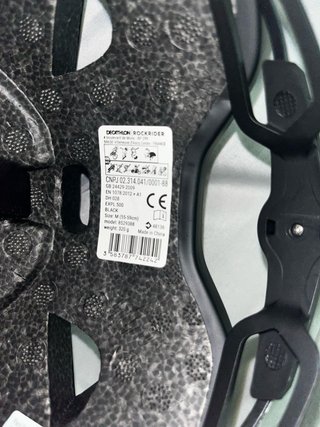 Casco Rockrider Negro Talla M