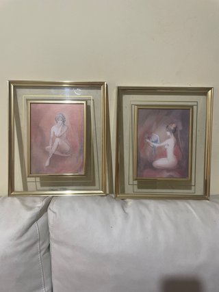 Conjunto de 2 cuadros decorativos