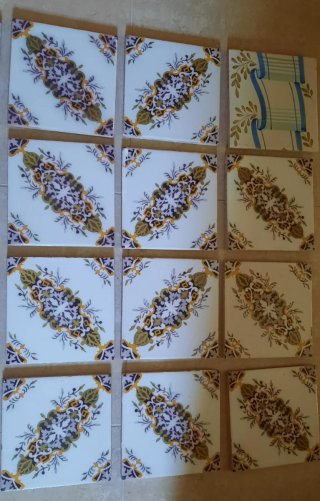 Azulejo Cerámico Esmaltado 20x20