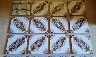 Azulejo Cerámico Esmaltado 20x20