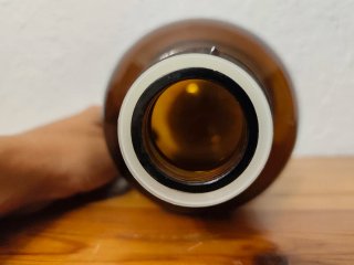 Lote 4 frascos ámbar farmacia botica antiguos