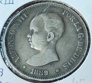 Lote (A) 4 Monedas Plata España