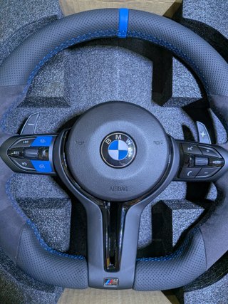 Volante BMW M Alcantara/Couro Perf.