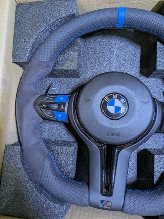 Volante BMW M Alcantara/Couro Perf.