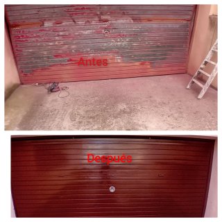 Pintura de puertas: antes y después