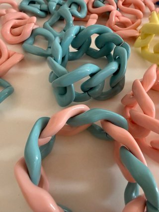 Materiale resina per bracciali e collane