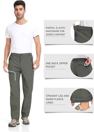 Pantalones de senderismo MoFiz Talla XL