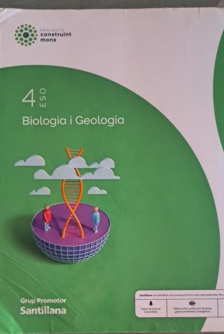 Biologia i geologia, 4 ESO, Projecte Construint...