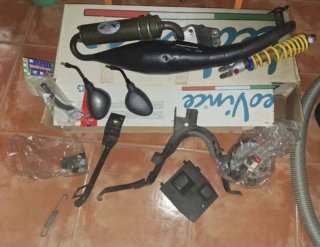 Piezas Yamaha Aerox Tubo escape ZX leo vince