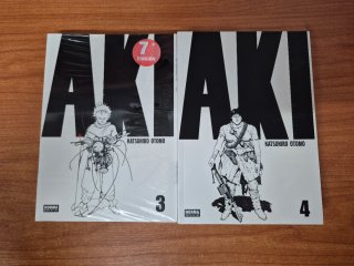 Lote 6 Tomos Manga Akira Edicion Color Norma Ed.