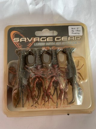 Señuelos Savage Gear Crayfish 3uds