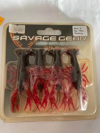 Señuelos Savage Gear Crayfish 3uds